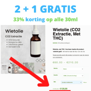 2 1 gratis oftewel 33 korting op 30ml