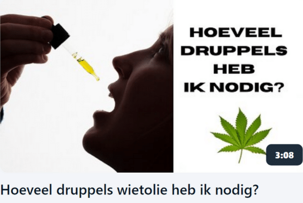 hoeveel druppels