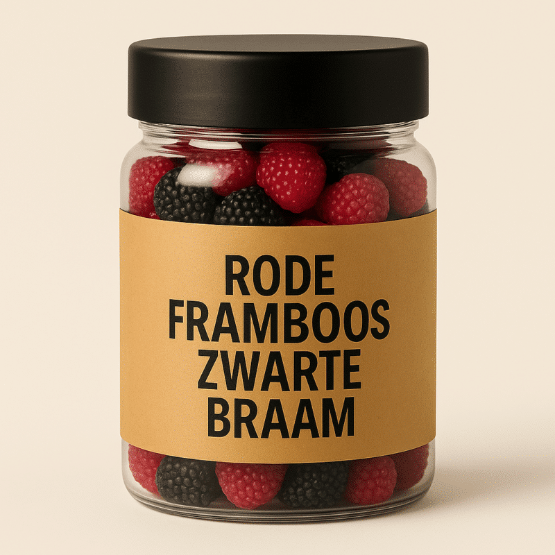 Rode Framboos Zwarte Braam
